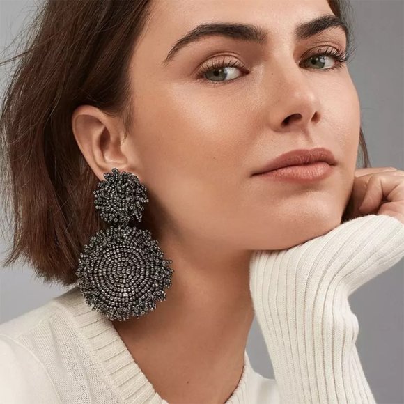 BaubleBar Jewelry - Baublebar Rianne Drop Earrings in Gray